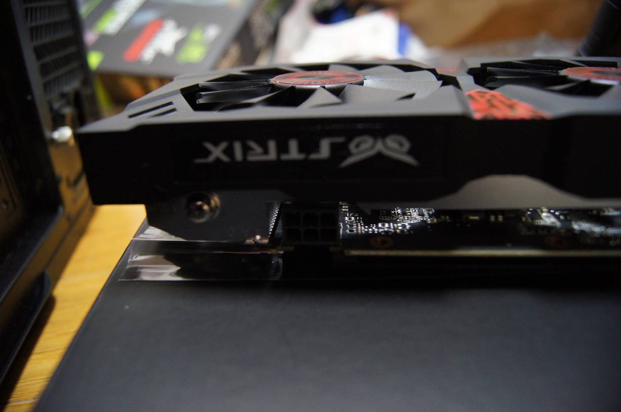 感動レビュー】ASUSのSTRIX-GTX1060-DC2O6Gがイケてる！質実剛健