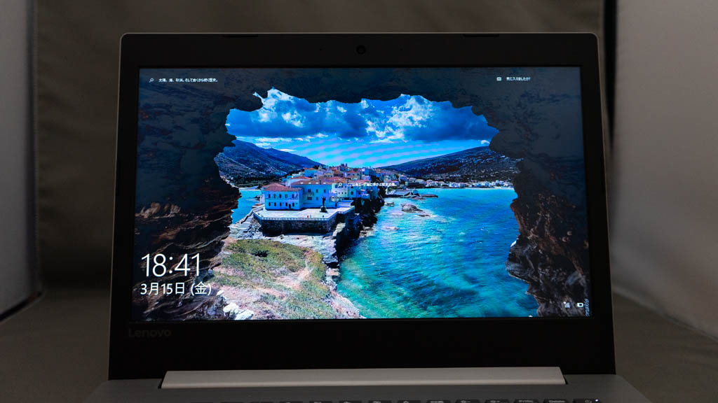 Lenovo Ideapad 330（14）レビュー｜プラチナグレーがオシャレでDVD