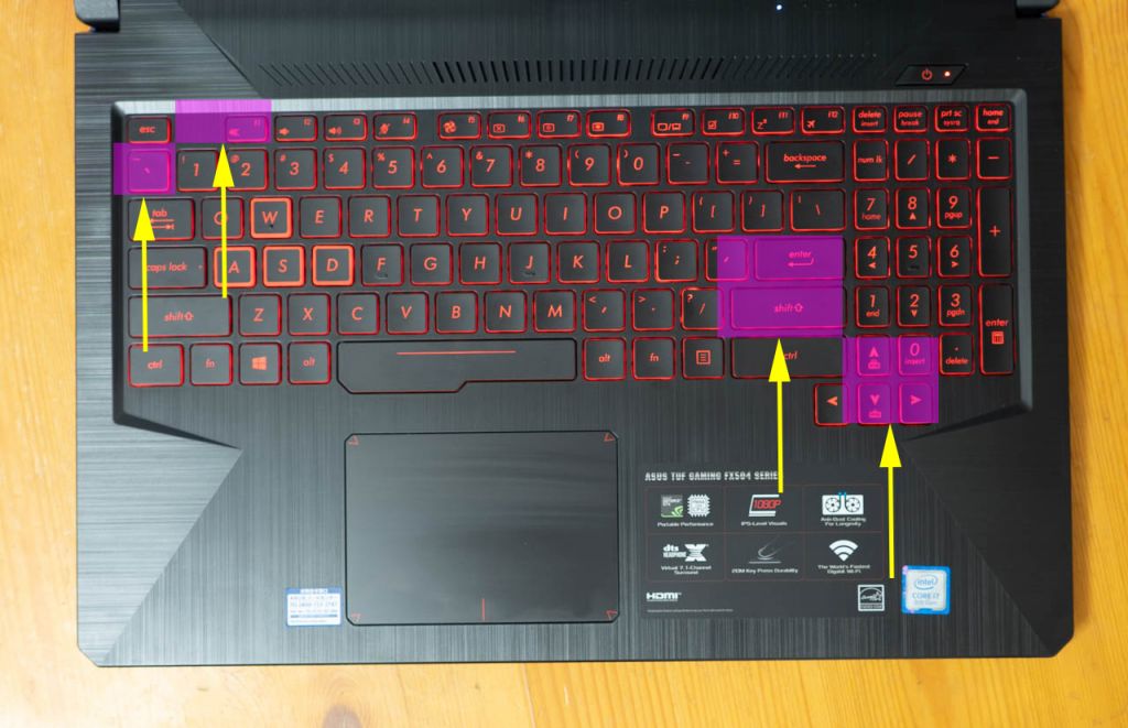 ASUS - ASUS ゲーミングノートパソコン　中華キーボード仕様 ー 限界に挑戦し続けるすべてのゲーマーへ ー ASUSゲーミング