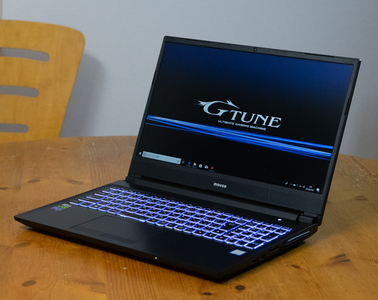 G-Tune E5のレビュー（旧機種名NEXTGEAR-NOTE i5565） GTX1660Ti搭載 