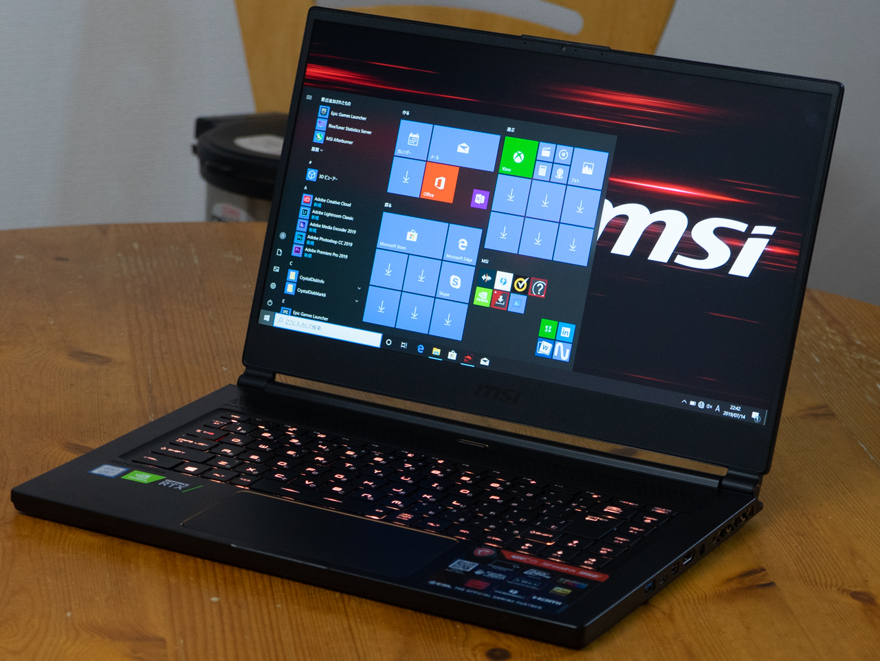 MSI ゲーミングノート GS65 Stealth 9SE-475JPレビュー | うっしーならいふ