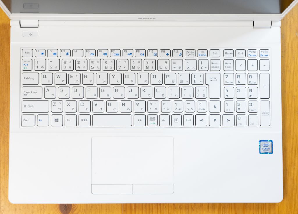 マウスコンピューター m-Book B509H-A SSD512GB メモリ16 限定台数1000台】m-Book B509Hレビュー|15.6インチの白いノート