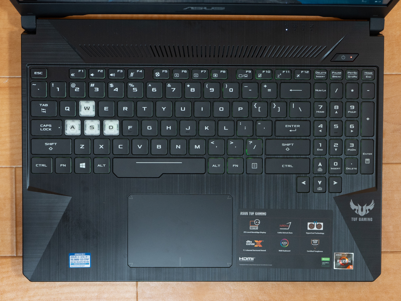 ASUS FX505DTレビュー税込み7万円代で買えるRyzen 5 3550H搭載の最安 