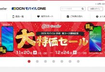 goo SimsellerでOCNモバイルONEをスマホセットで購入する際の注意点まとめ