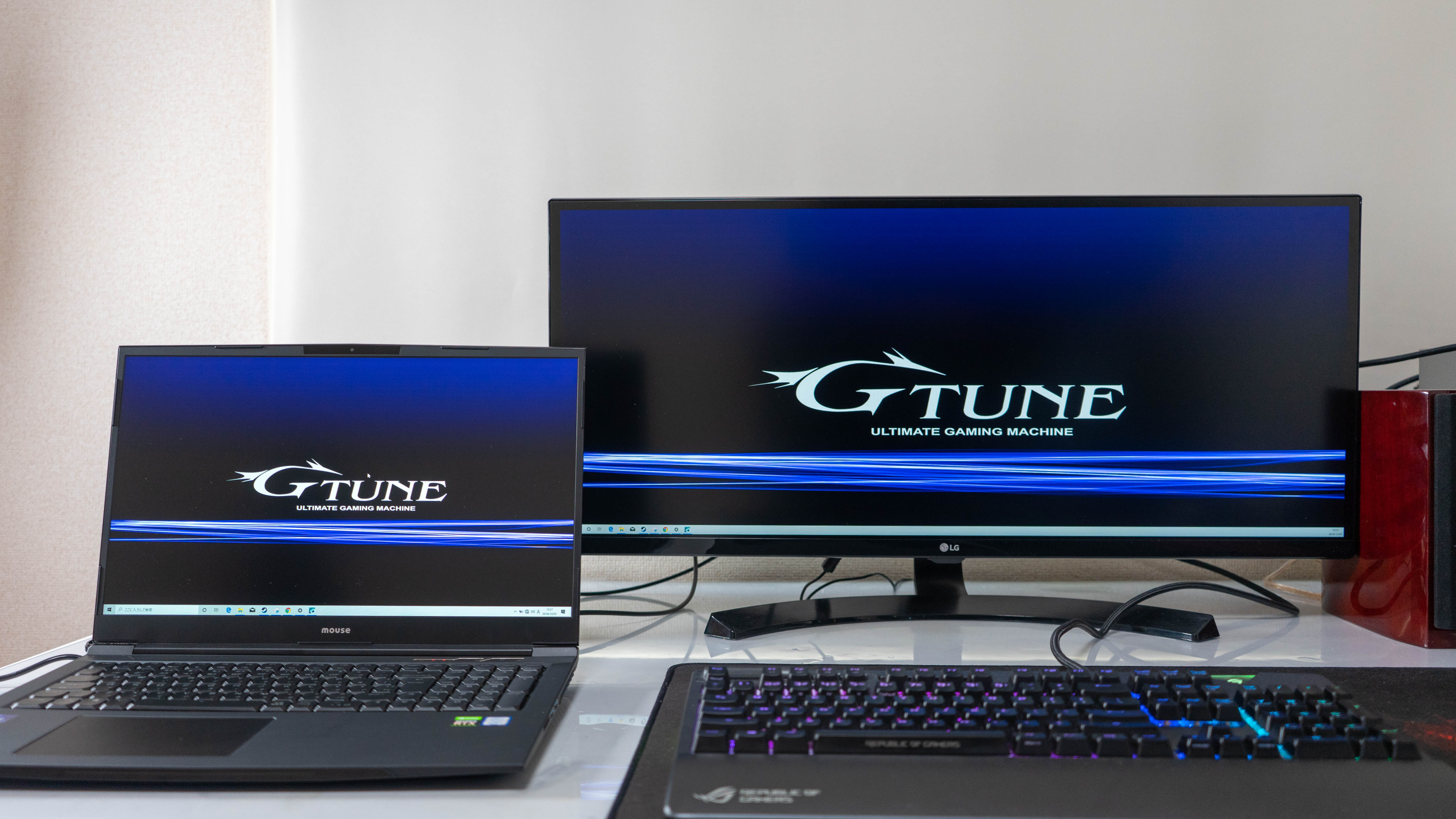 G-Tune H7-MKB レビュー (旧NEXTGEAR-NOTE i7941) 17.3型のメカニカル 