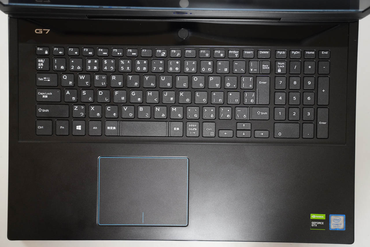 Dell G7 17プラチナ（GTX1660Ti搭載）レビュー 落ち着いたデザインの