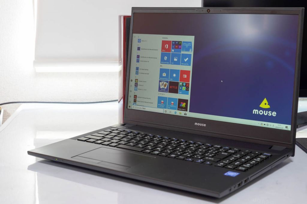 mouse F5-Celeron レビュー、売れ筋の15.6型スタンダードノート