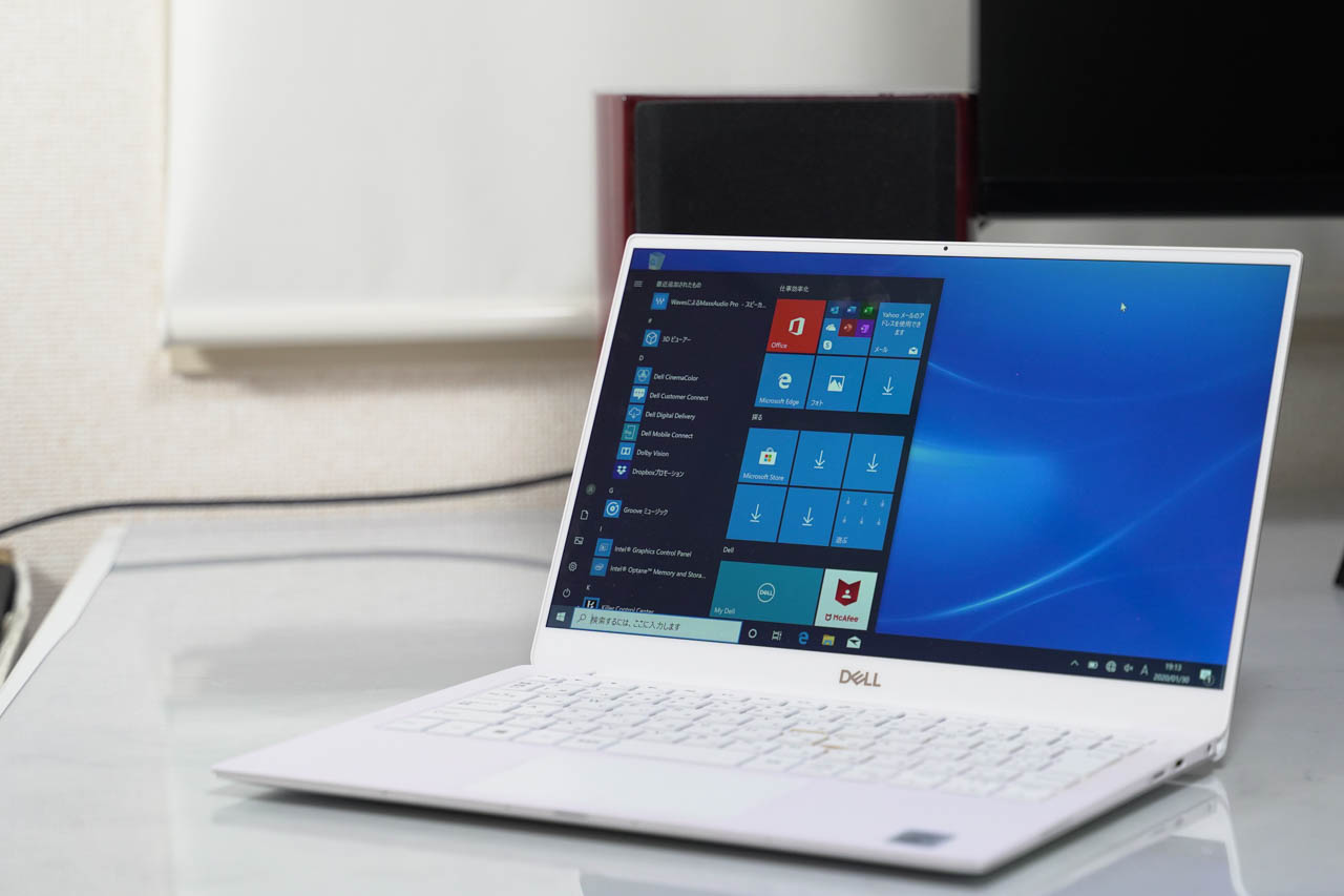 Dell Inspiron7490 10世代Core i7 グラボ搭載ノートPC デル、ノートPC「Inspiron」を第10世代Coreに刷新。13.3型は900g台に