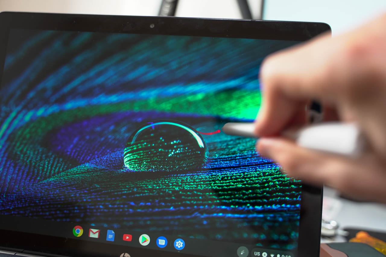 HP Chromebook x2レビュープレゼンが捗るタッチペン付き | うっしーな