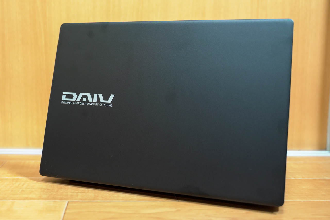 DAIV 3Nレビュー Core i7 8709G搭載夢のクリエイターモバイルノートPC