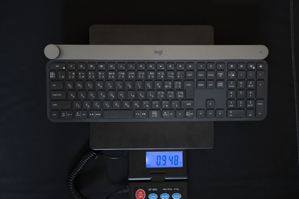logicool ワイヤレスキーボード　CRAFT KX1000s ロジクール ロジクール KX1000s CRAFTのレビュー。ダイヤル入力で直感的な