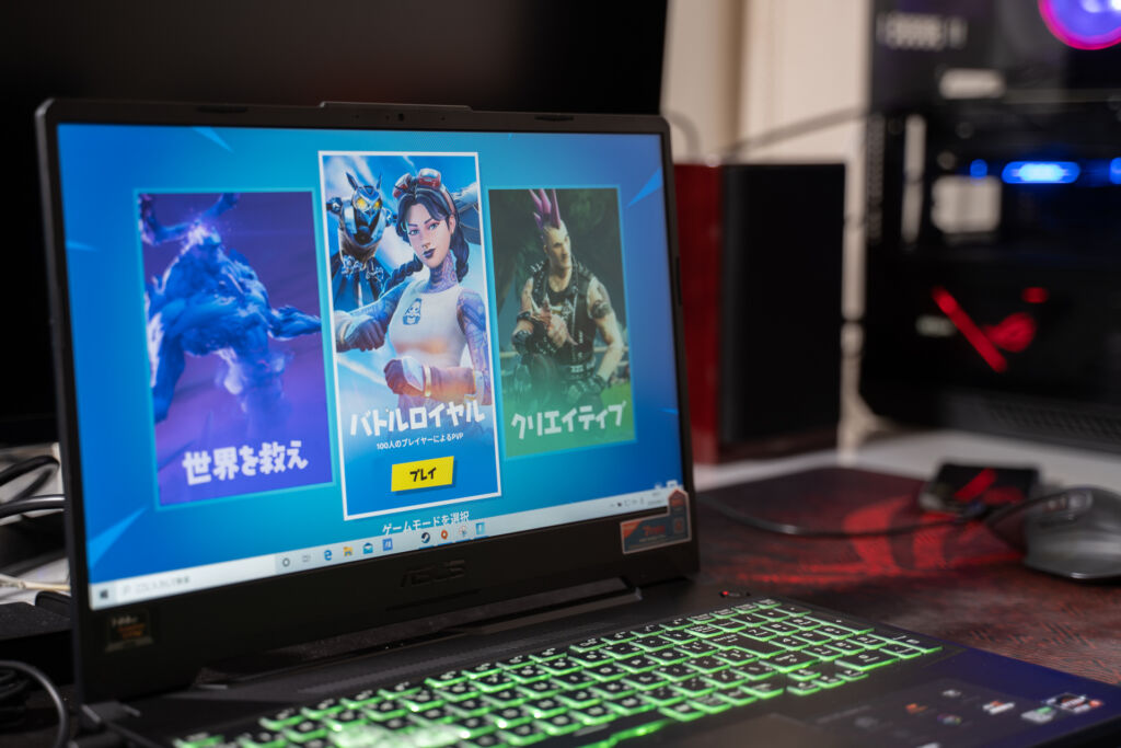 ASUS TUF Gaming A15 FA506IU ゲーミングノートパソコン-