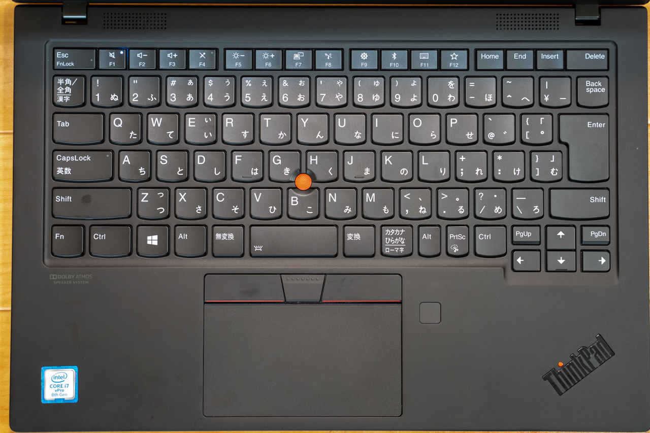 ThinkPad X1 Carbon Gen7（2019年モデル）レビュー14型で1.1kgの
