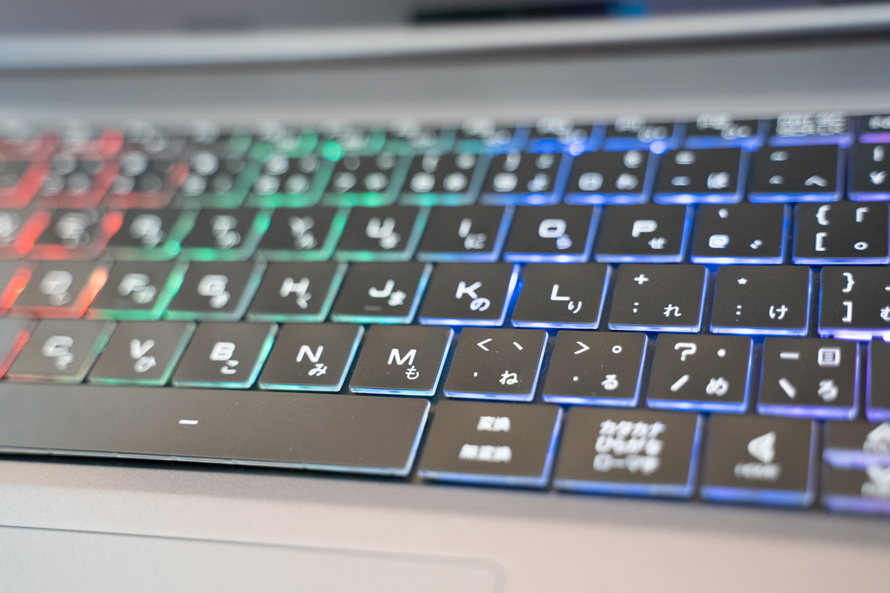 G-Tune E5-144レビュー Core i7-10875H+RTX2060+144hzモニター搭載の