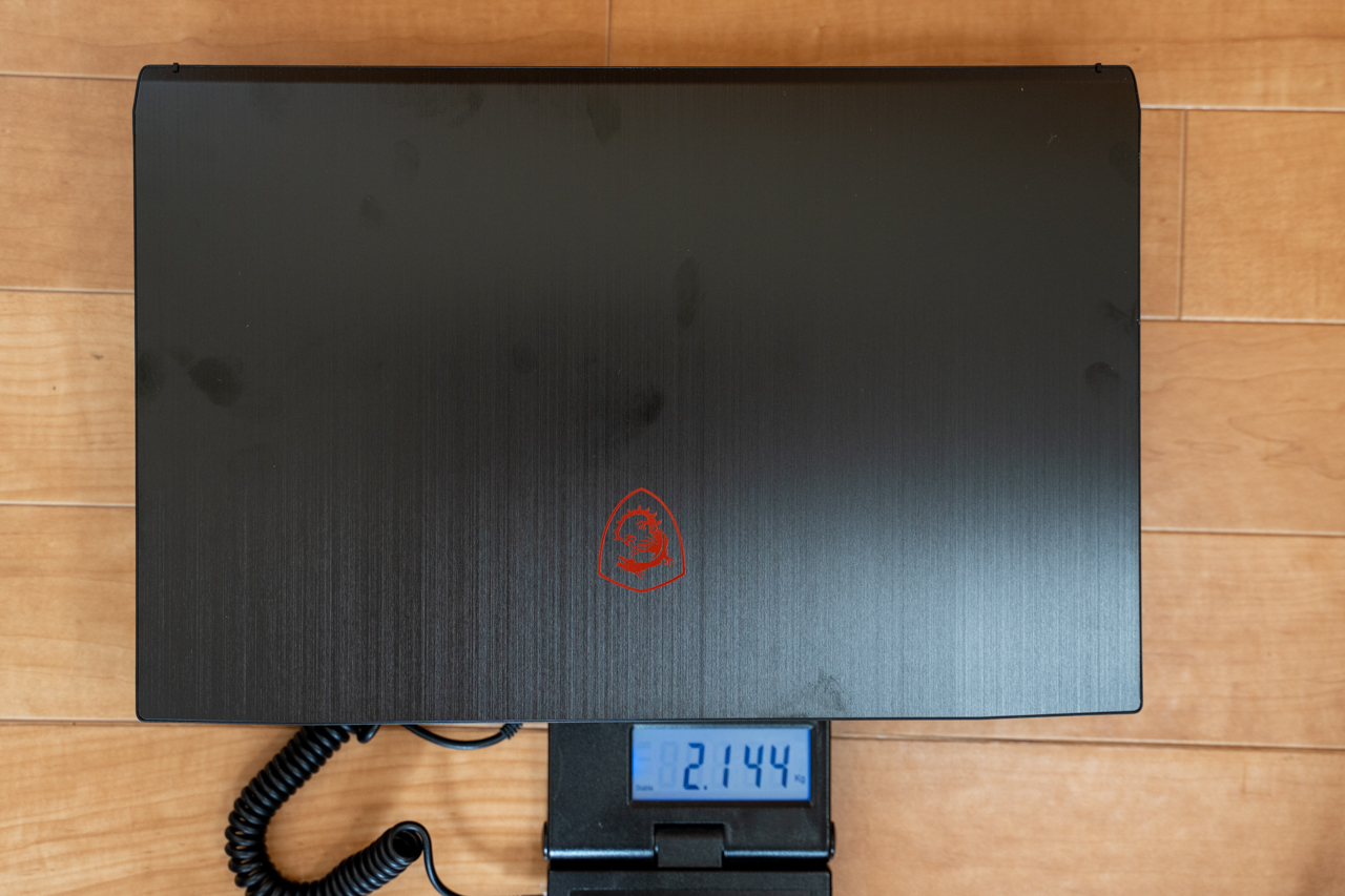 msi GF75Thin 10SCSR-001JP レビュー 17.3型+120hzゲーミングモニター 