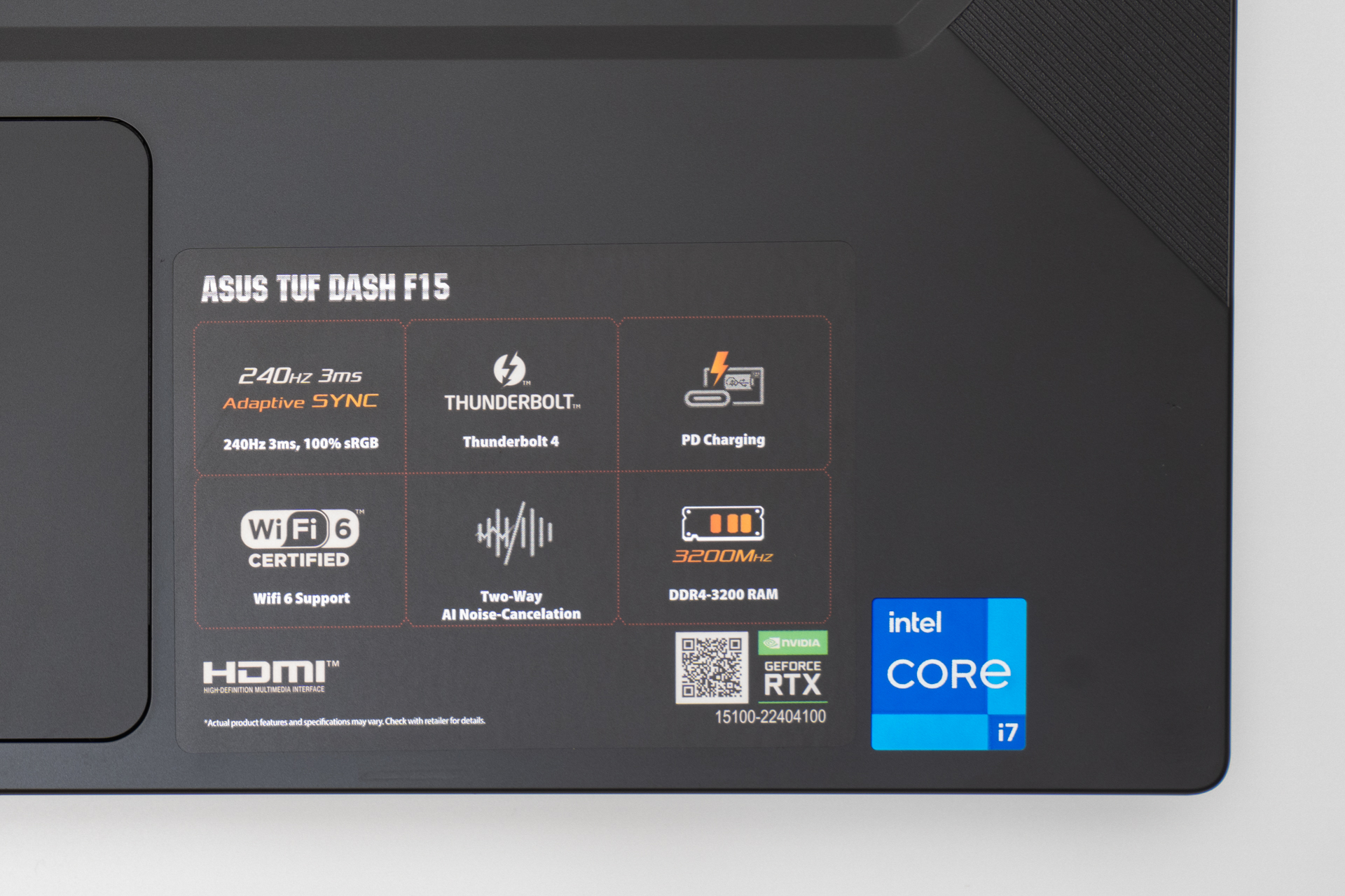 ASUS TUF DASH F15 F516レビュー Core i7 11370H RTX3070搭載 
