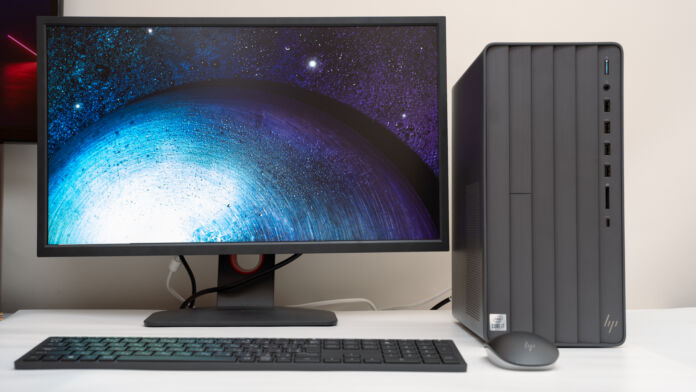 HP ENVY Desktop TE01レビュー 部屋の景観を崩さないオシャレな