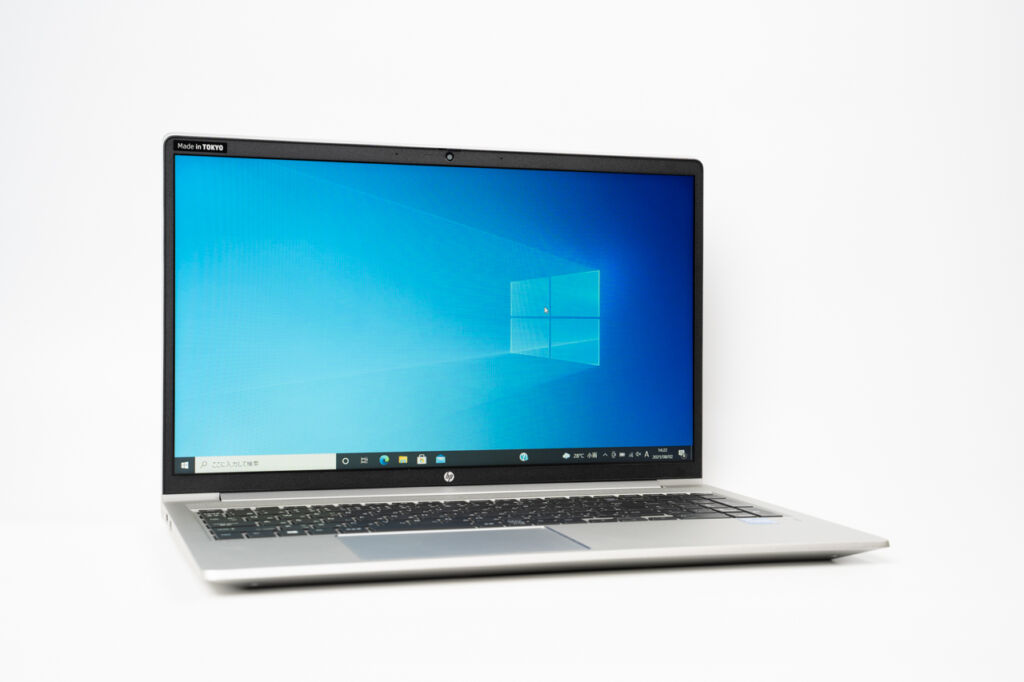 HP ProBook 450 G8レビュー、日本HP自慢の東京生産モデル