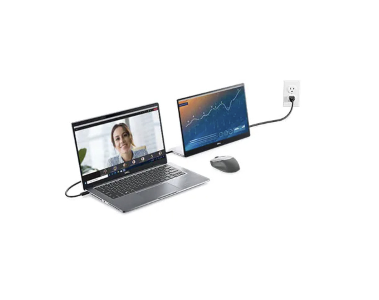 DELL ポータブルディスプレイ USB-C接続 C1422H DELL C1422H 14インチ ポータブルモニター レビュー | スタンド