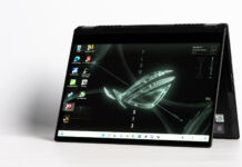 2022版ASUS ROG Flow X13 レビュー Ryzen 9 6900HS搭載の2-in-1PC