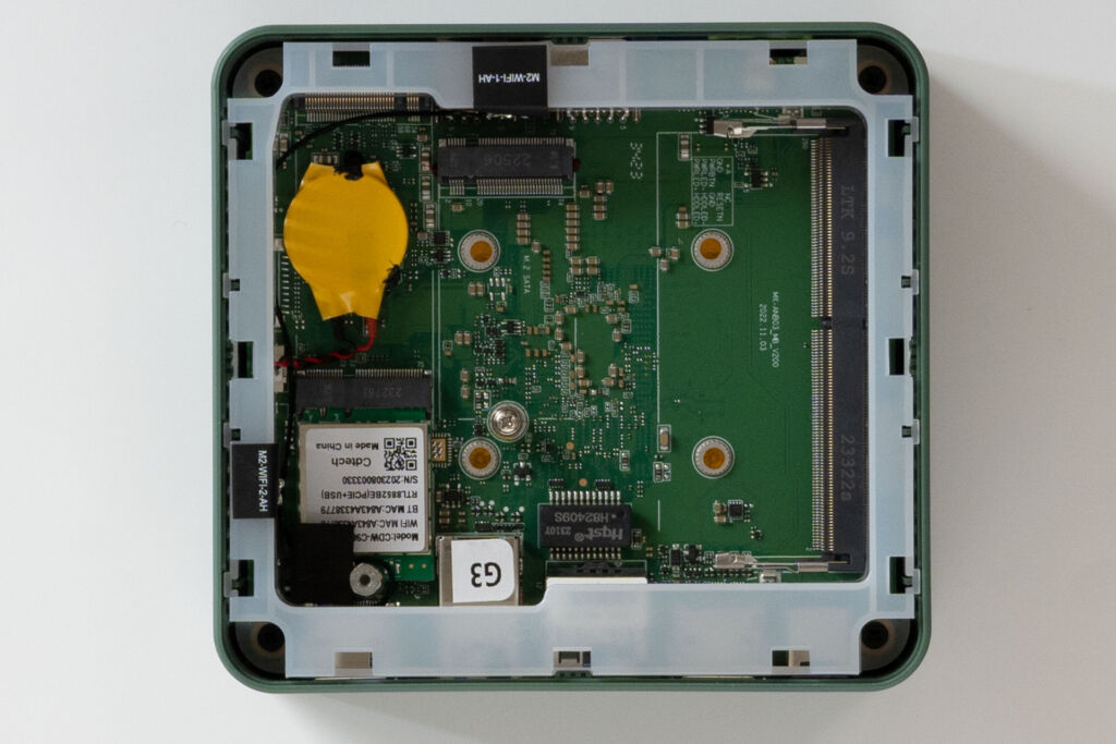 GMKtech NucBox G3 SSDなし、メモリなし、システムなし GMKtec NucBox G3レビュー：Intel N100搭載で省電力性の高い2万
