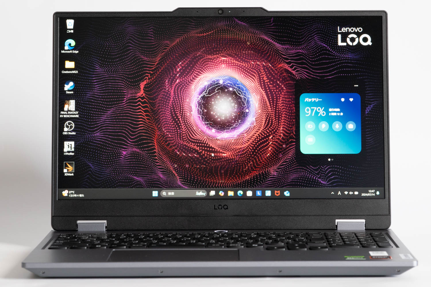 Lenovo LOQ 15 (AMD)レビュー コスパ最高クラスのゲーミングノートPC 