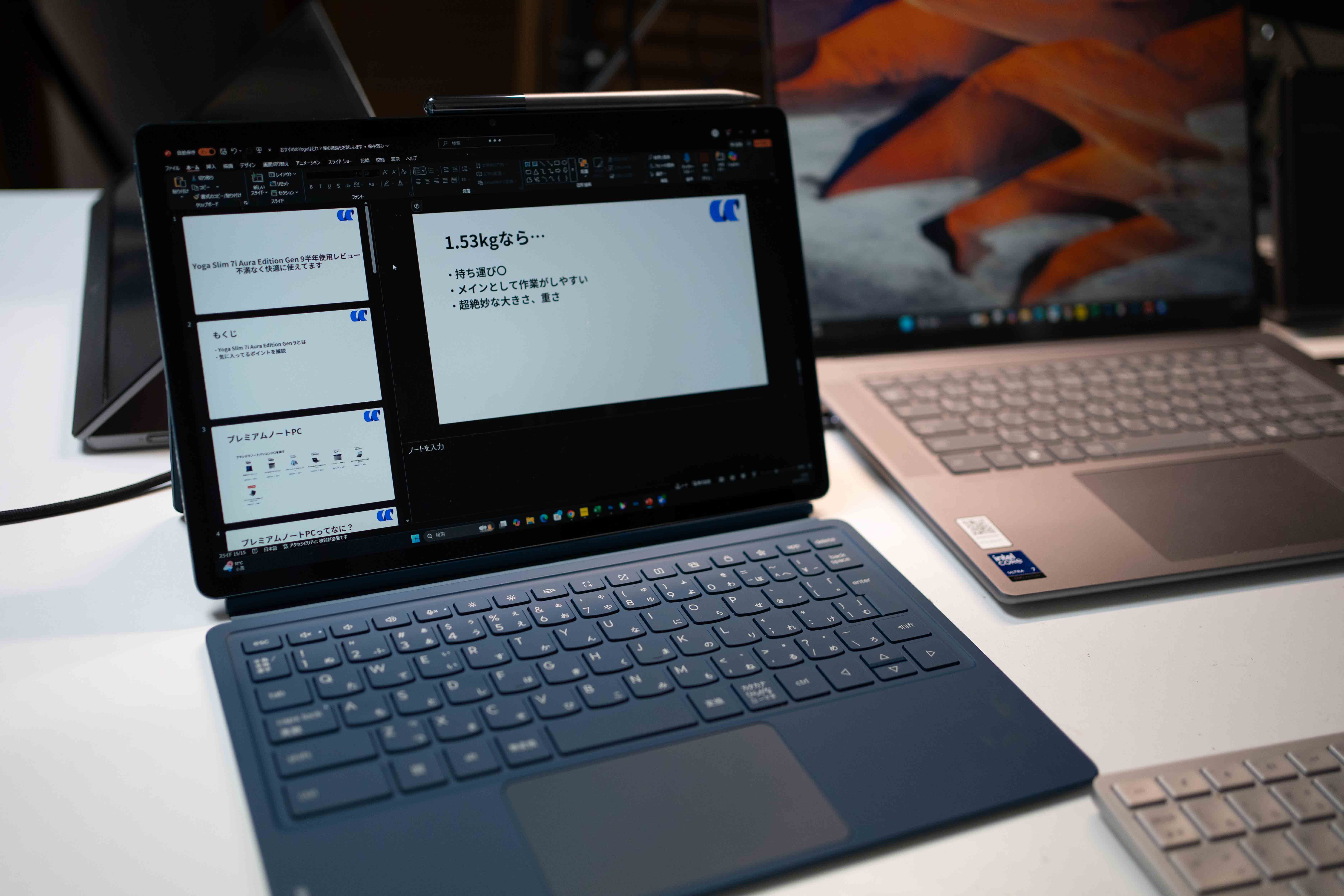 LenovoYogaTabPlusタブレット(12.7) とキーボードK380s LenovoYogaTabPlusタブレット(12.7) とキーボードK380s - メルカリ
