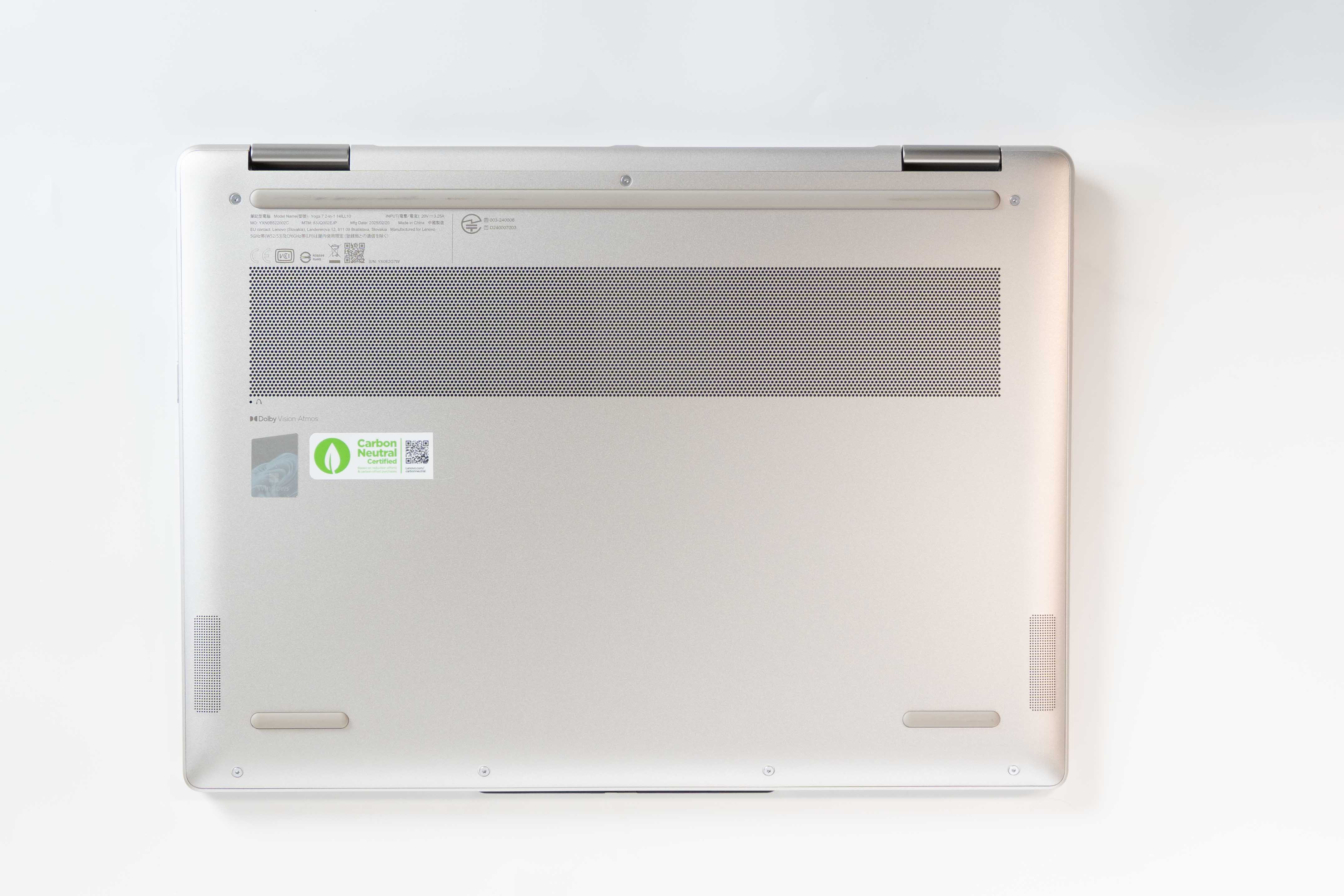 Lenovo Yoga 7i 2-in-1 Gen 10(14型 Intel)レビューCore Ultra 5 226V