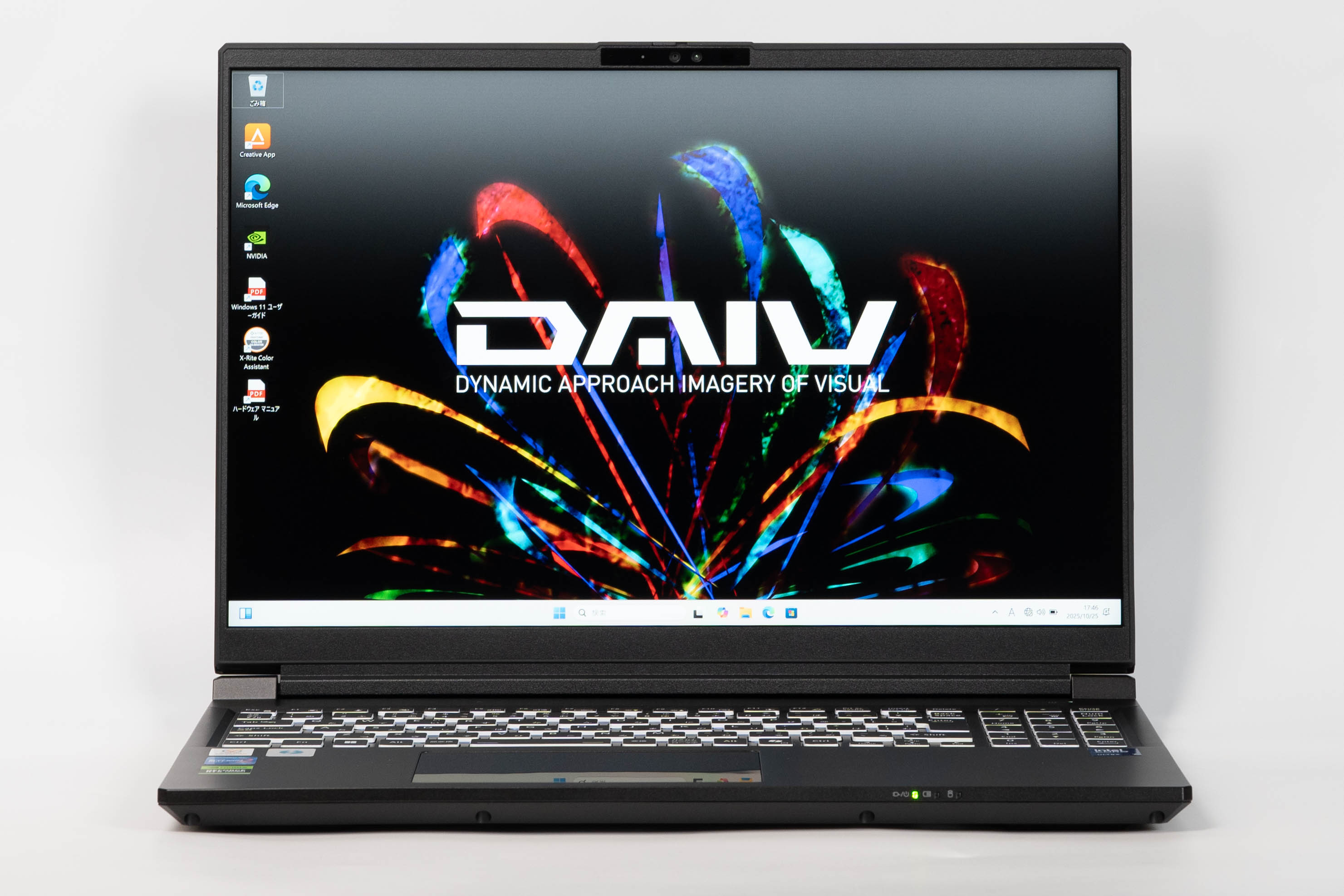 DAIV N6-I7G7TBK-C(NVIDIA Studio 認定PC) レビュー 薄型高性能