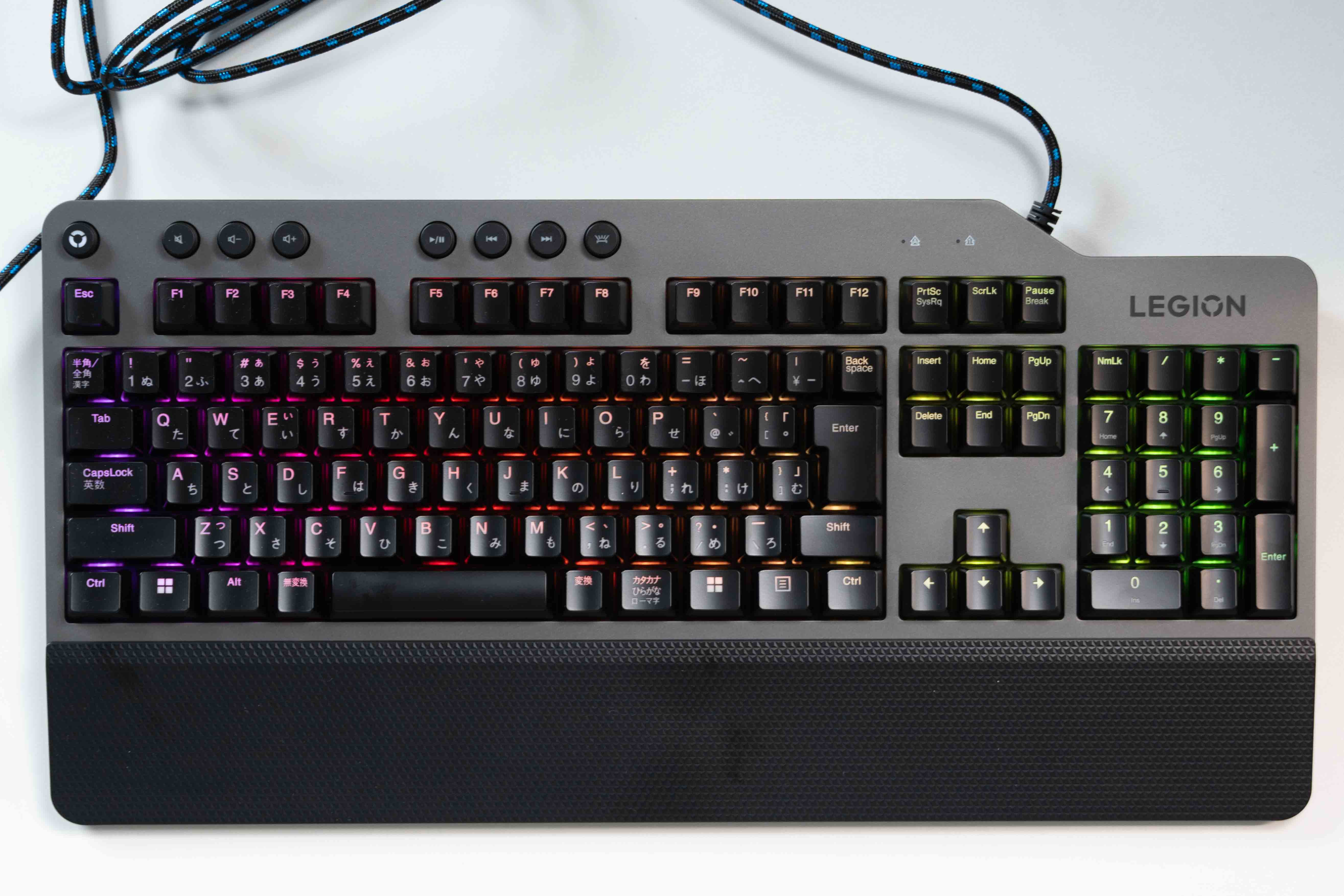 Lenovo Legion K500 RGB メカニカルゲーミングキーボードレビュー