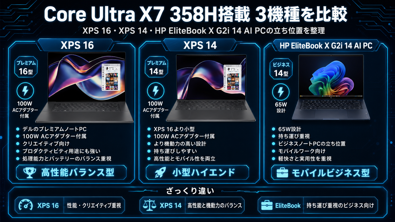 Core Ultra X 7 358Hって結局どう？内蔵GPUが大幅強化された2026年注目