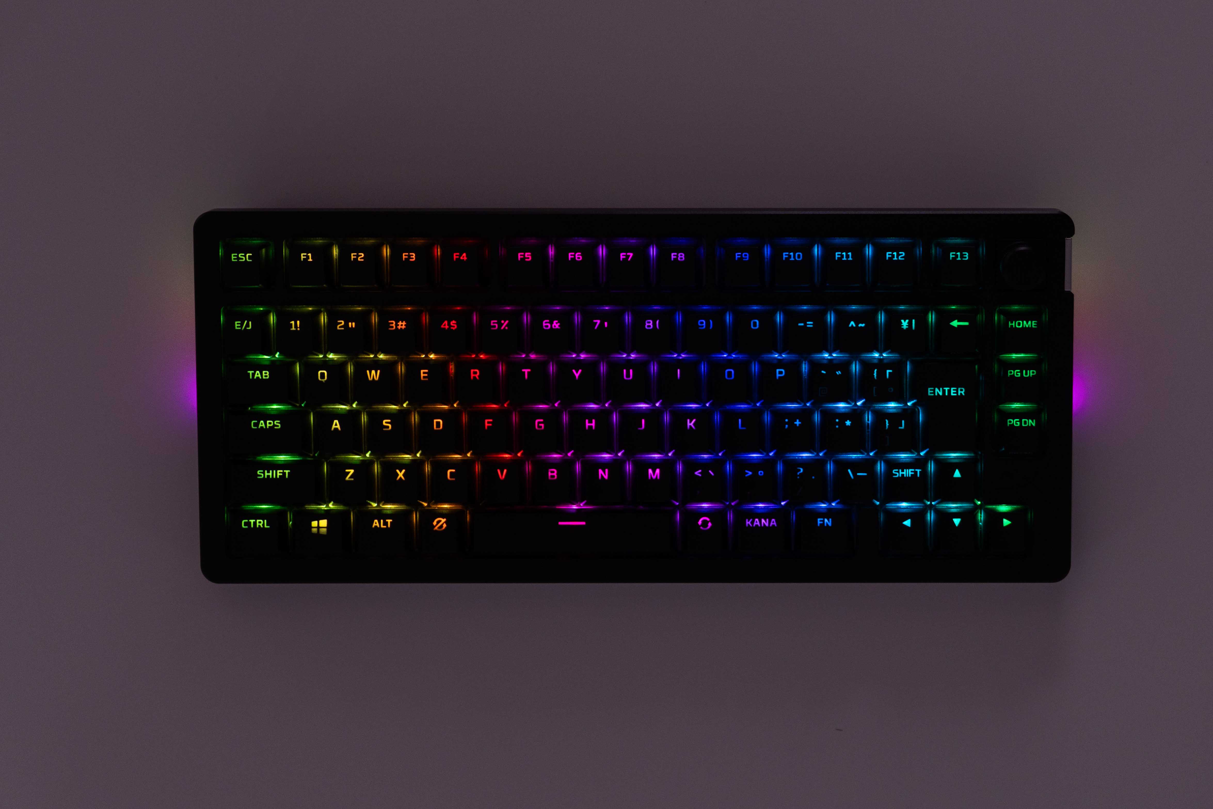 HyperX Alloy Rise 75 レビューカスタマイズ性と打鍵感を極めた75 