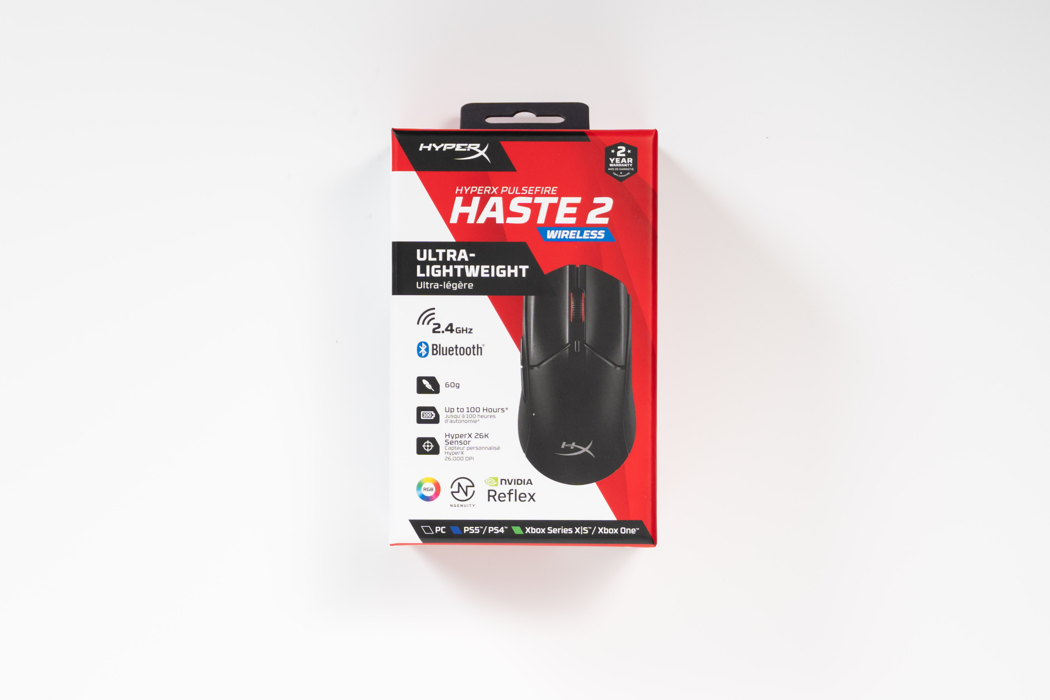 HyperX Pulsefire Haste 2 Wireless / Haste 2 レビュー超軽量で扱い 