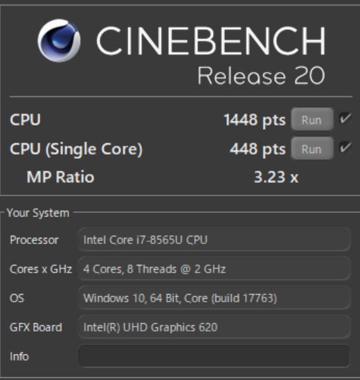 MB-X400HS i7 8565U 16GB SSD1TB Windows10